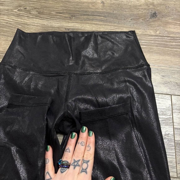 NWOT Lululemon Wunder Under High-Rise Tight *28"(Luminosity Foil Print Black) 6